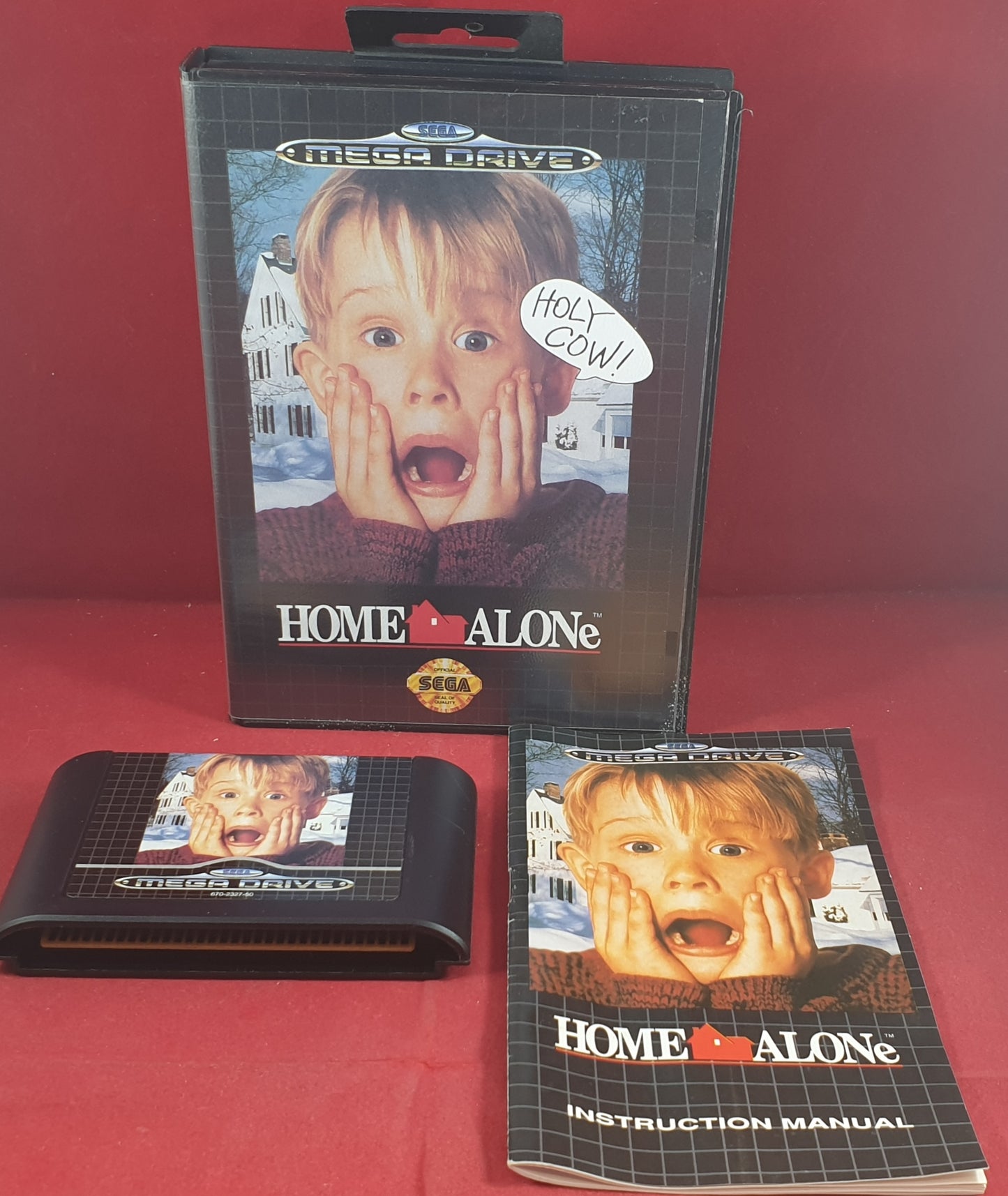 Home Alone Sega Mega Drive Game (Non English Manual)