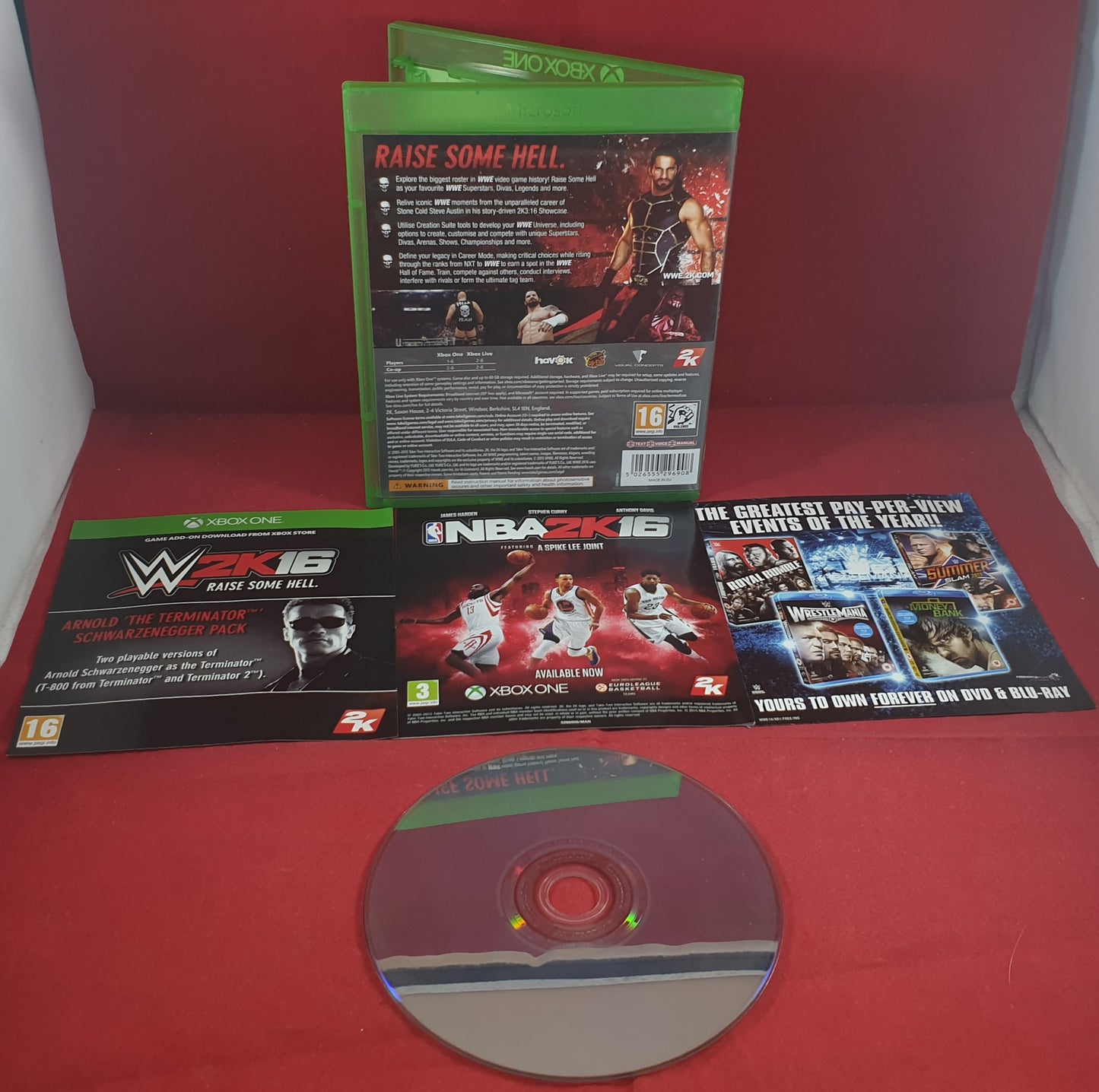 WWE 2K16 Microsoft Xbox One Game