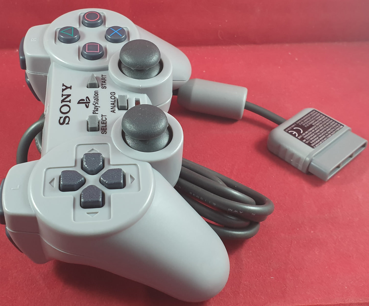 Boxed Sony Playstation 1 (PS1) Analog Controller SCPH 1200 Made in Japan Accessory