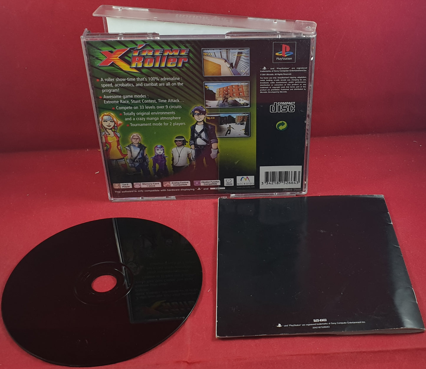 X'treme Roller Sony Playstation 1 (PS1) Game