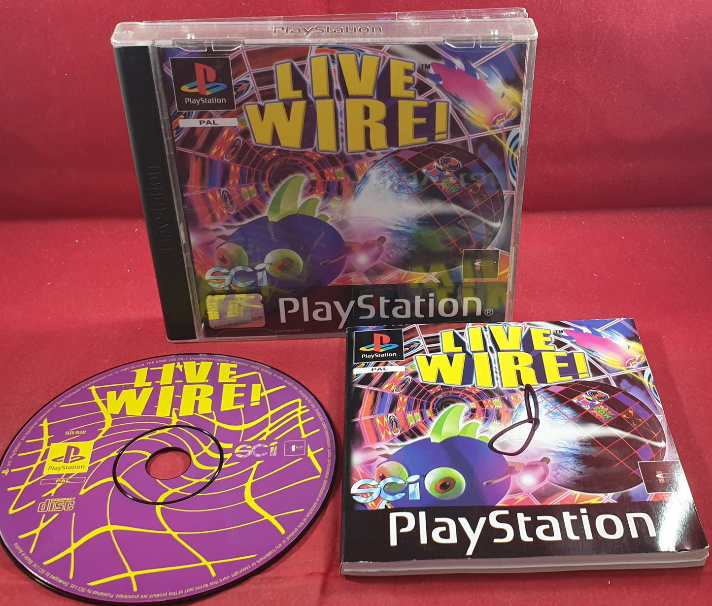 Live Wire Sony Playstation 1 (PS1) Game