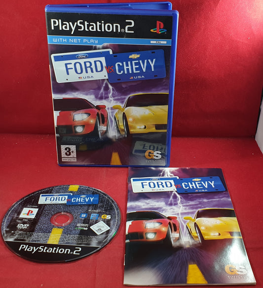 Ford Vs Chevy Sony Playstation 2 (PS2) Game