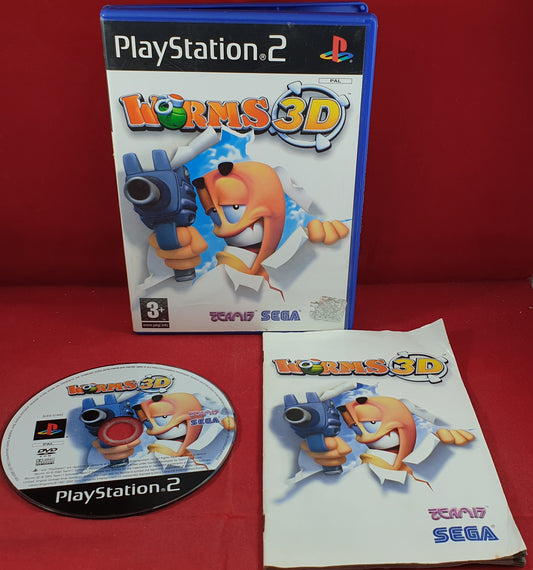 Worms 3D Sony Playstation 2 (PS2) Game
