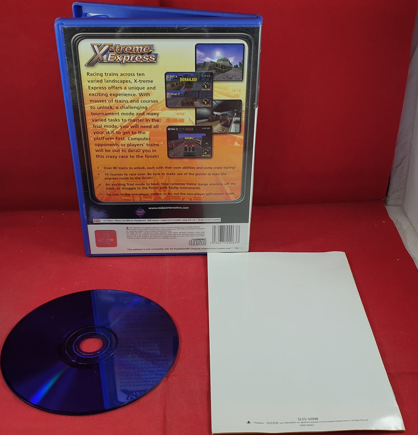 Xtreme Express World Grand Prix Sony Playstation 2 (PS2) Game