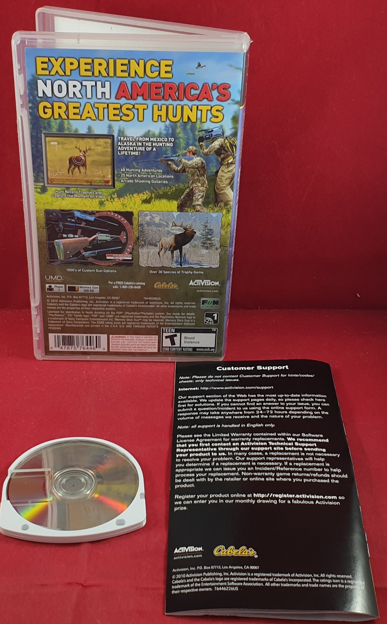 Cabela's North American Adventures Sony PSP Game