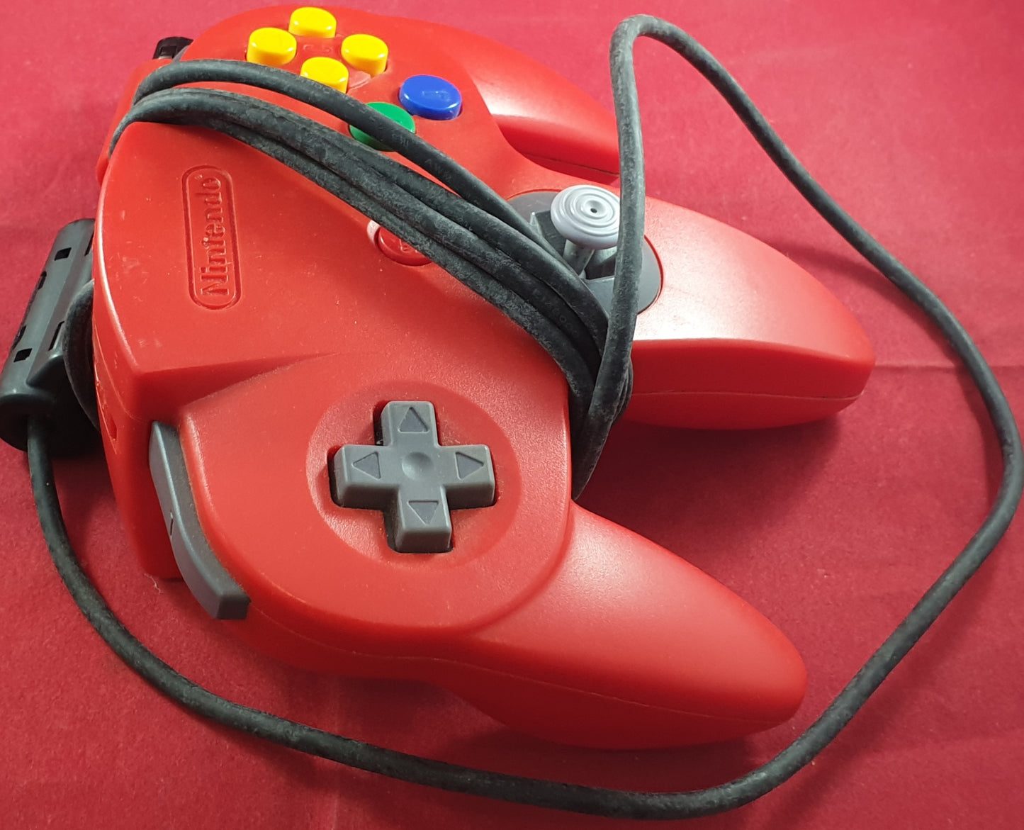 Red Official Nintendo 64 (N64) Controller Accessory