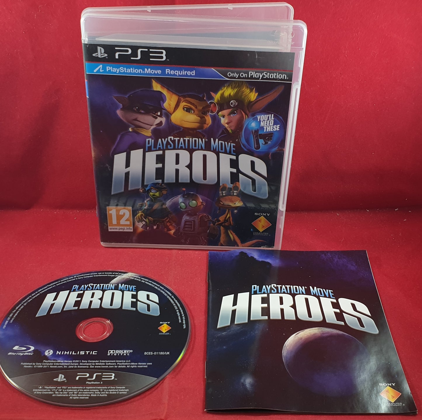 Playstation Move Heroes Sony Playstation 3 (PS3) Game