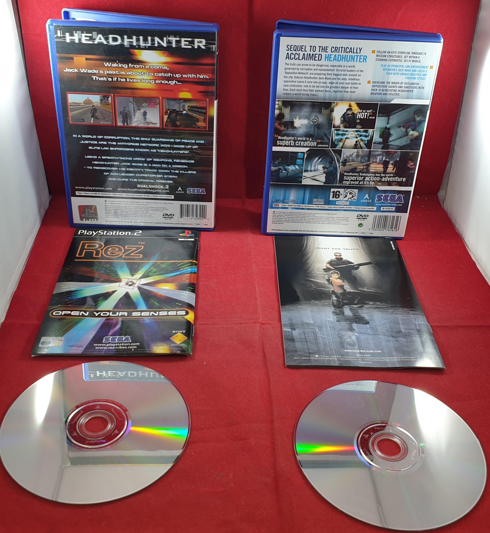 Headhunter & Headhunter Redemption Sony Playstation 2 (PS2) Game Bundle