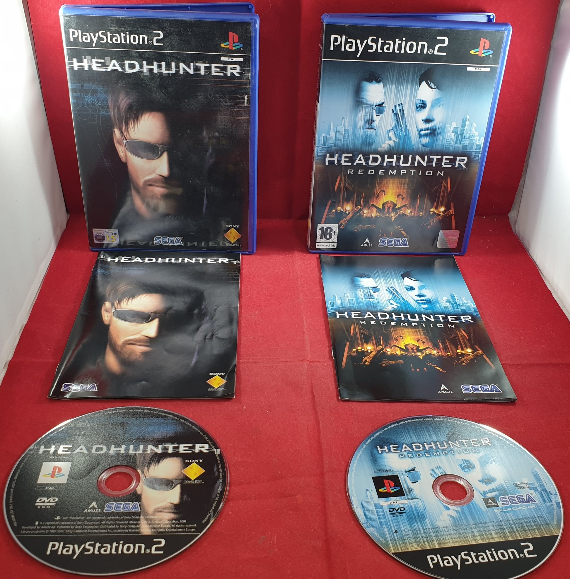 Headhunter & Headhunter Redemption Sony Playstation 2 (PS2) Game Bundle