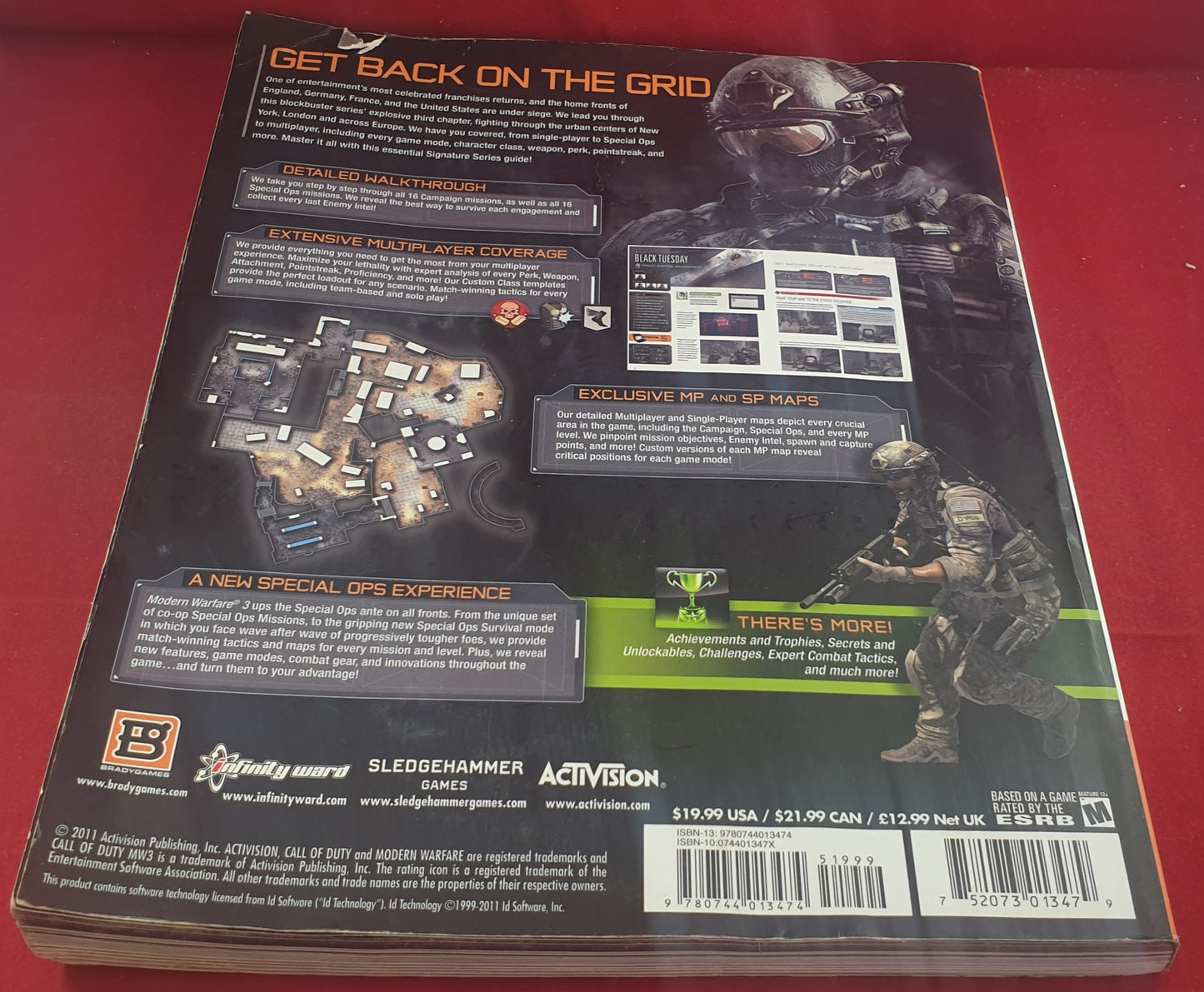 Call of Duty Modern Warfare 3 Strategy Guide Paperback Book