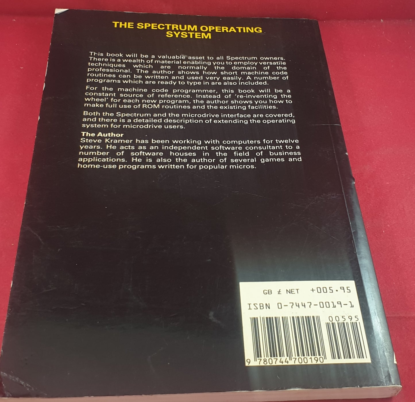 The Spectrum Operating System Paperback Book