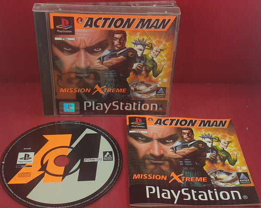 Action Man Mission Xtreme AKA Operation Xtreme Black Label Sony Playstation 1 (PS1) Game