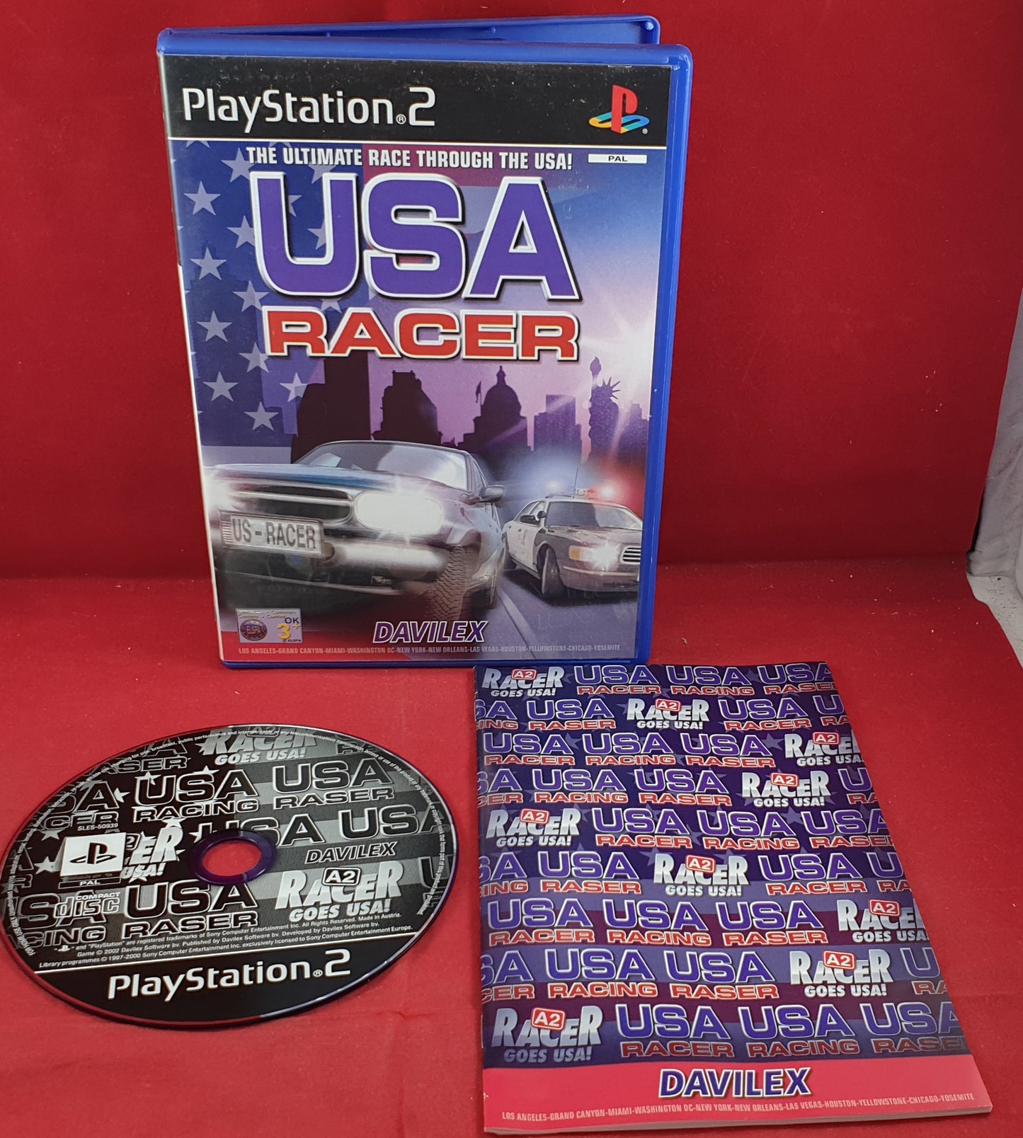 USA Racer Sony Playstation 2 (PS2) Game