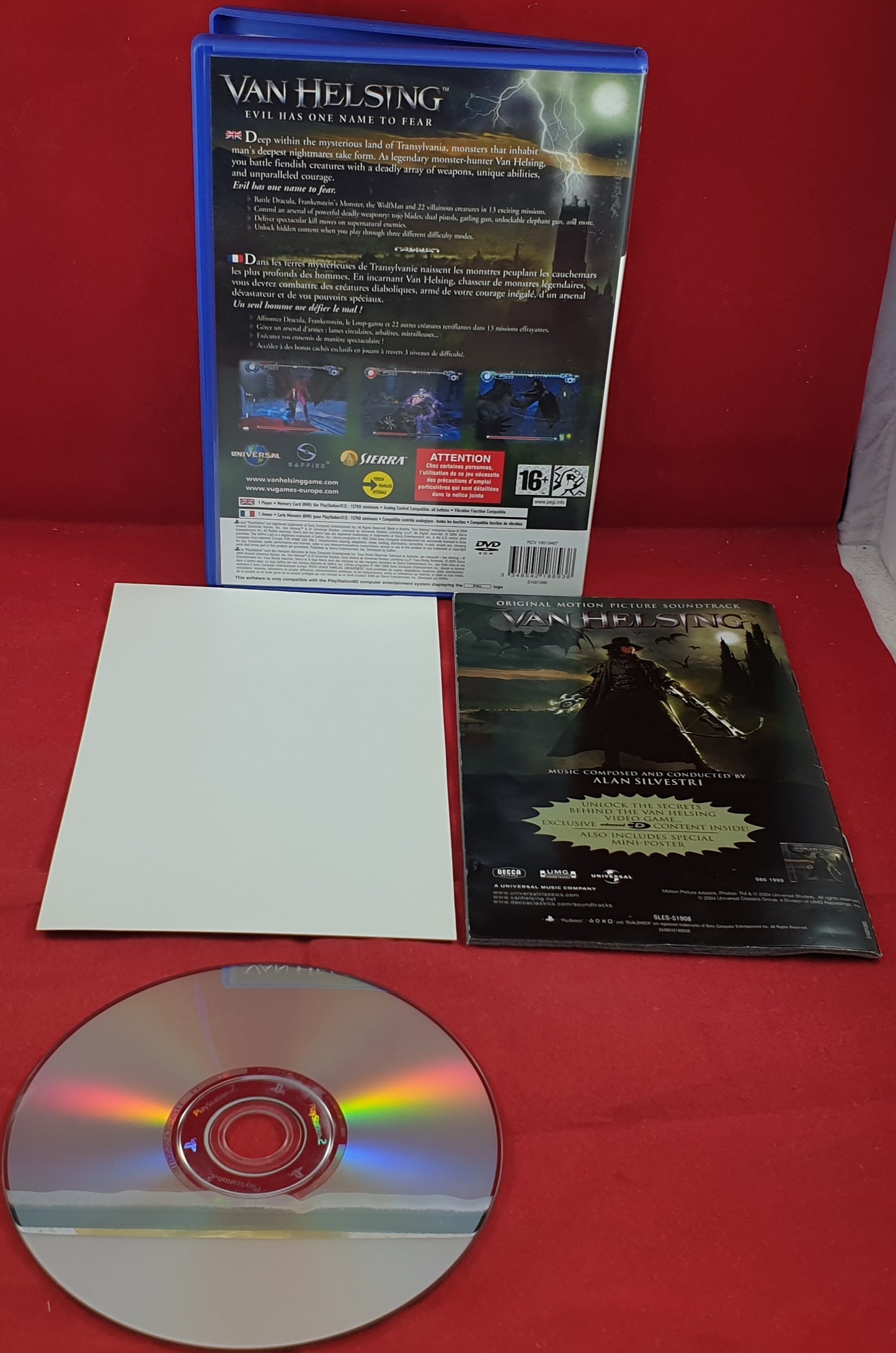 Van Helsing Sony Playstation 2 (PS2) Game