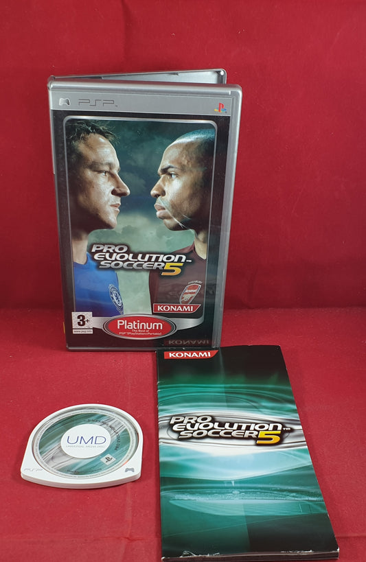 Pro Evolution 5 AKA World Soccer Winning Eleven 9 Sony PSP Game