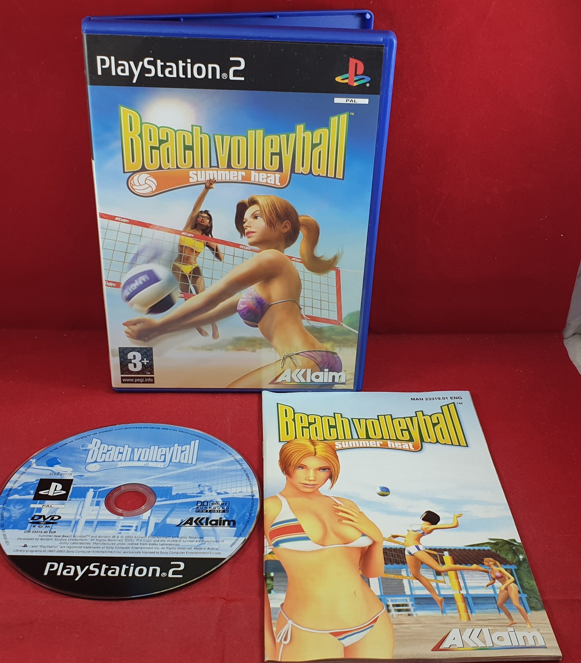 Summer Heat Beach Volleyball Sony Playstation 2 (PS2) Game – Retro Gamer  Heaven