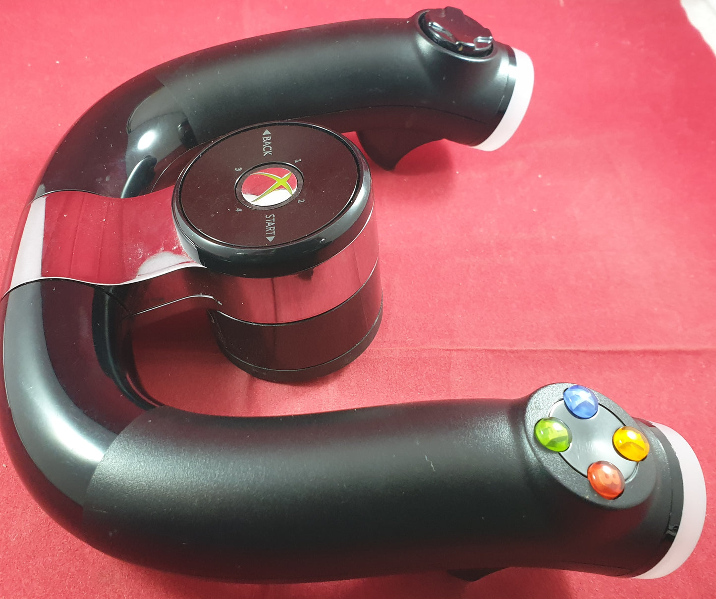 Wireless Speed Wheel & F1 Race Stars Microsoft Xbox 360 Game & Accessory