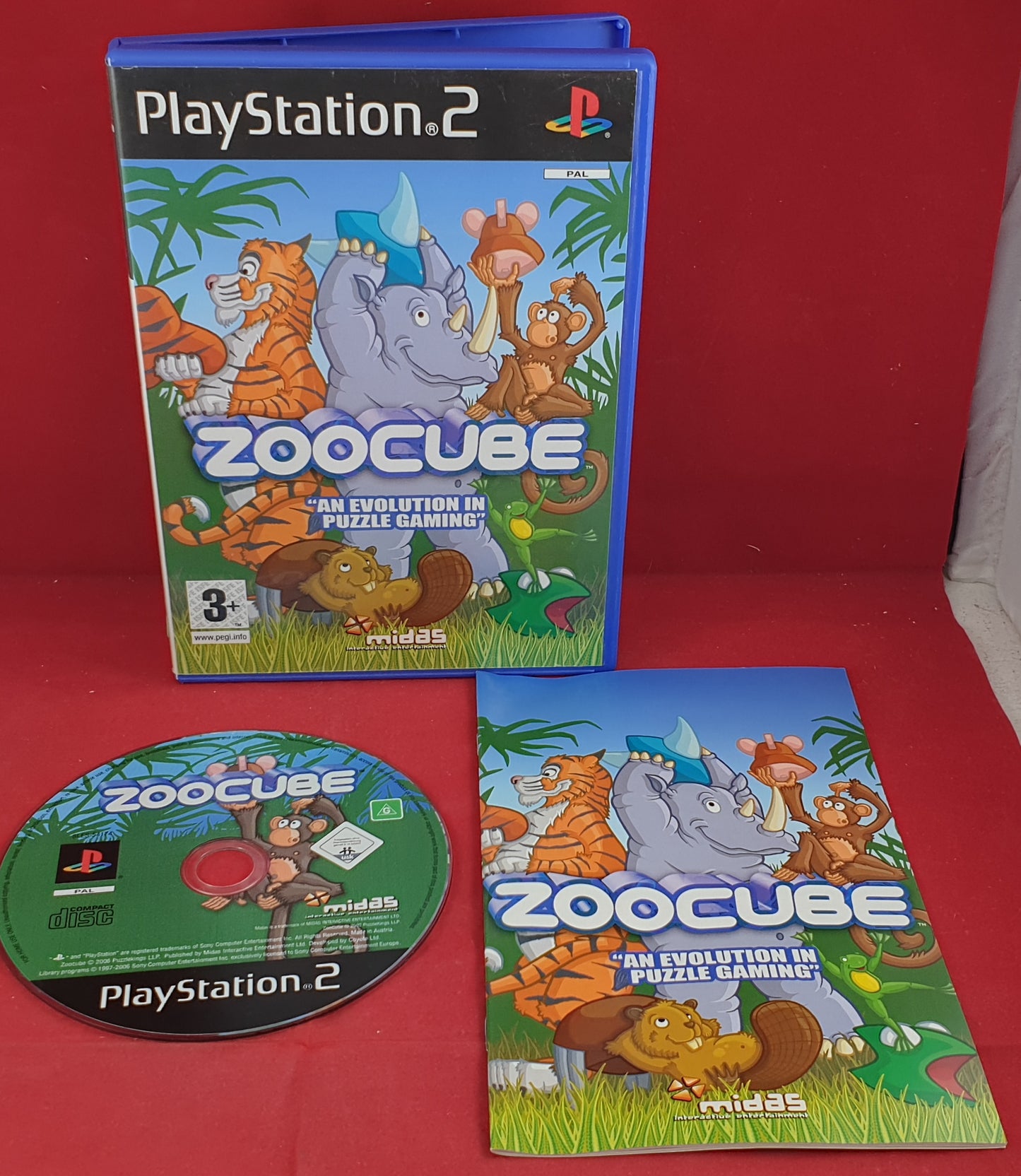 ZooCube Sony Playstation 2 (PS2) Game