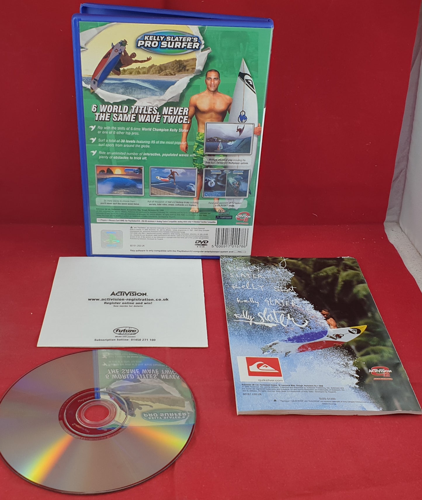 Kelly Slater's Pro Surfer Sony Playstation 2 (PS2) Game