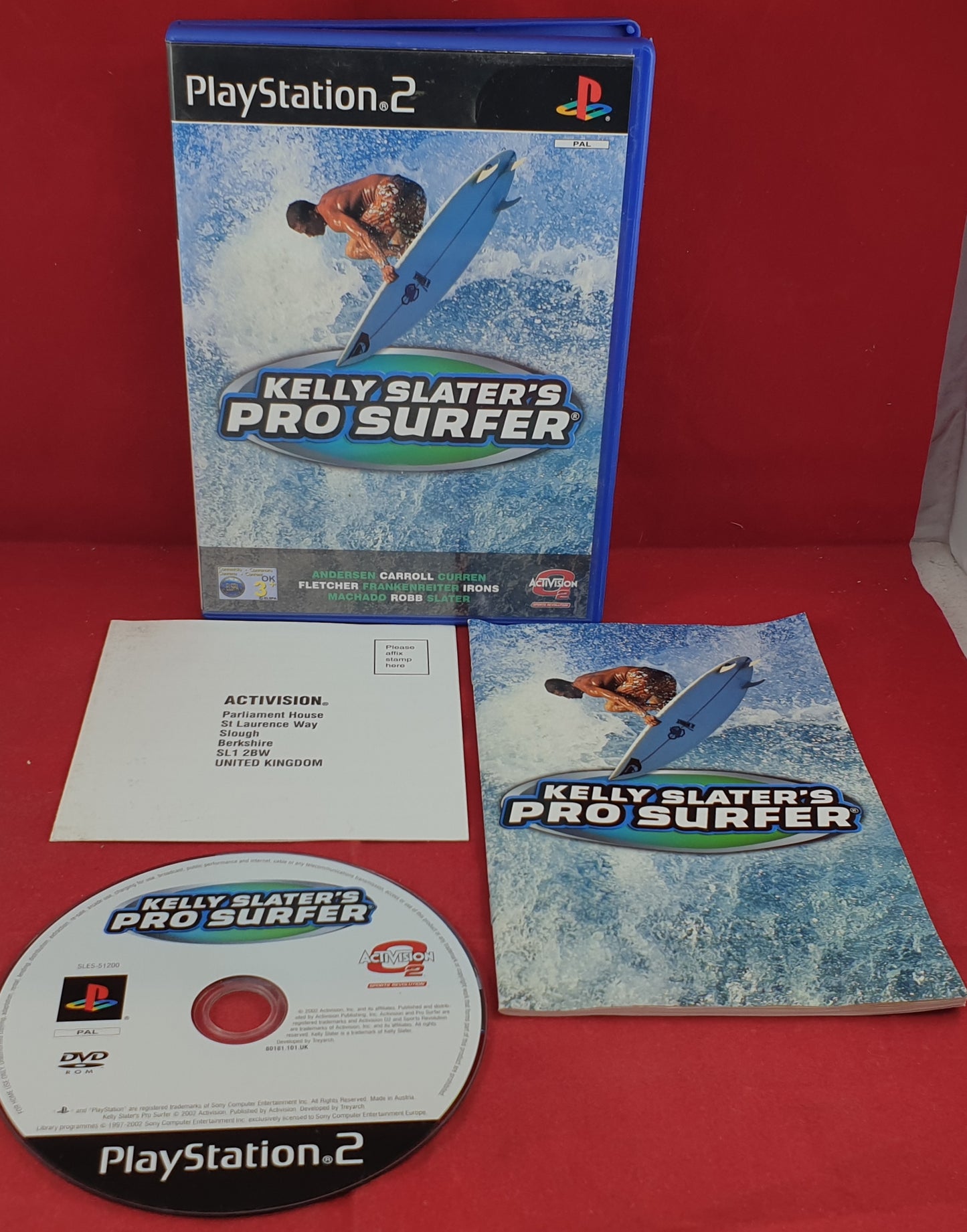 Kelly Slater's Pro Surfer Sony Playstation 2 (PS2) Game