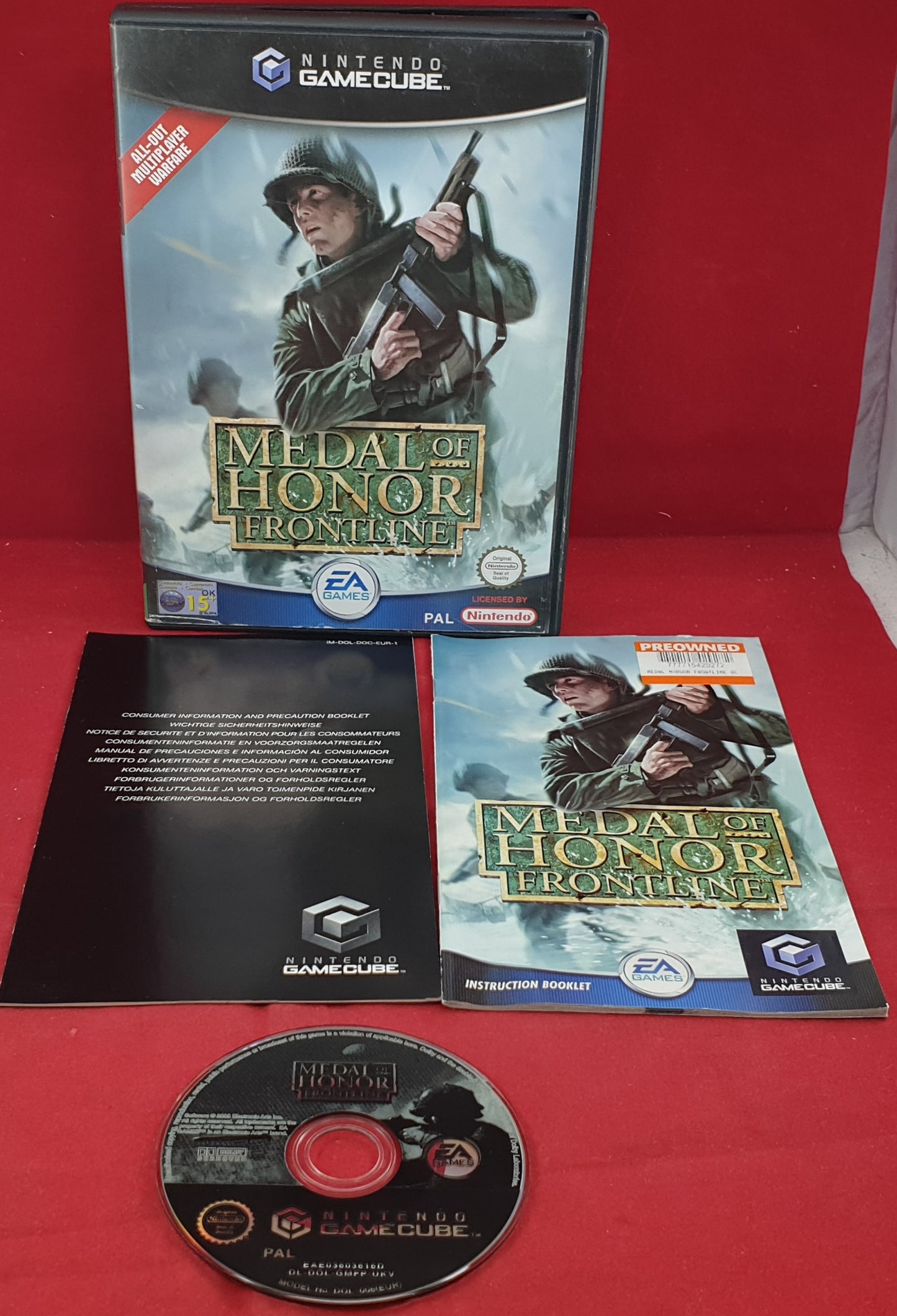 Medal of Honor Frontline Nintendo GameCube Game