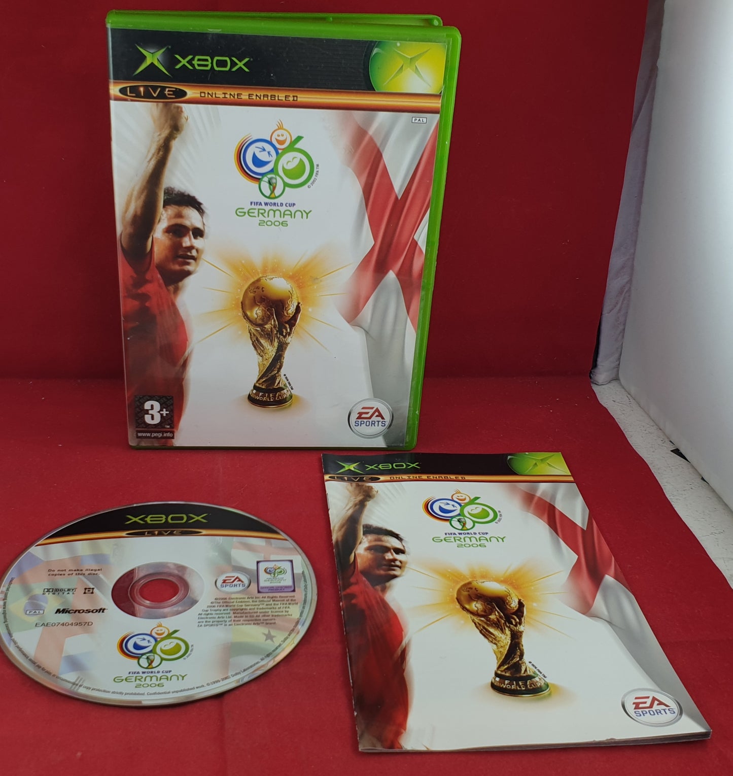 Boxed Xbox Original FIFA World Cup 2006 Sponsored Edition Console
