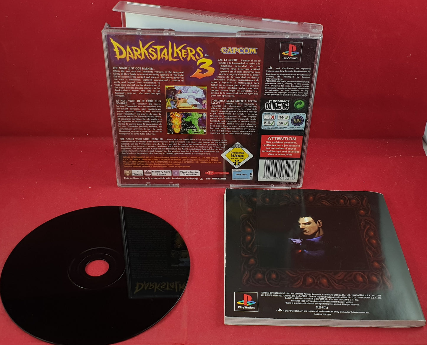 Darkstalkers 3 Sony Playstation 1 (PS1) Game