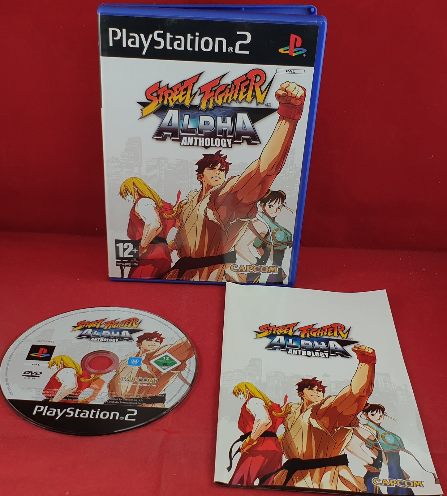 Street Fighter Alpha Anthology Sony Playstation 2 (PS2) Game