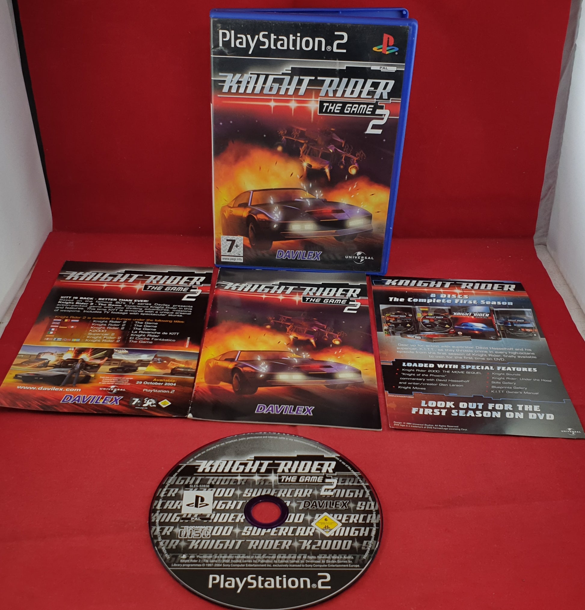 Knight Rider 2 Sony Playstation 2 (PS2) Game – Retro Gamer Heaven