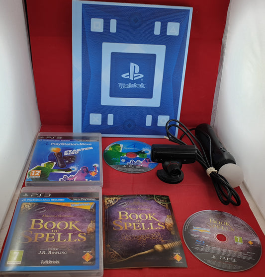 Book of Spells & Move Starter Disc with Wonderbook, Camera and Move Controller Sony Playstation 3 (PS3) Game & Accessory