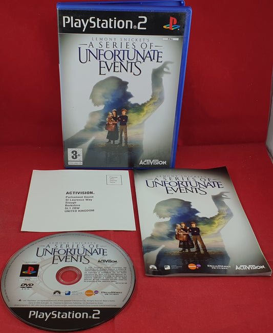 Lemony Snicket's a Series of Unfortunate Events Sony Playstation 2 (PS2) Game