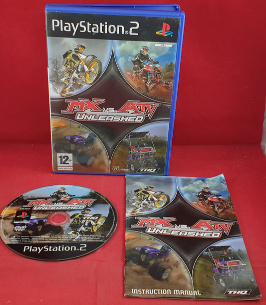 MX Vs ATV Unleashed Sony Playstation 2 (PS2) Game