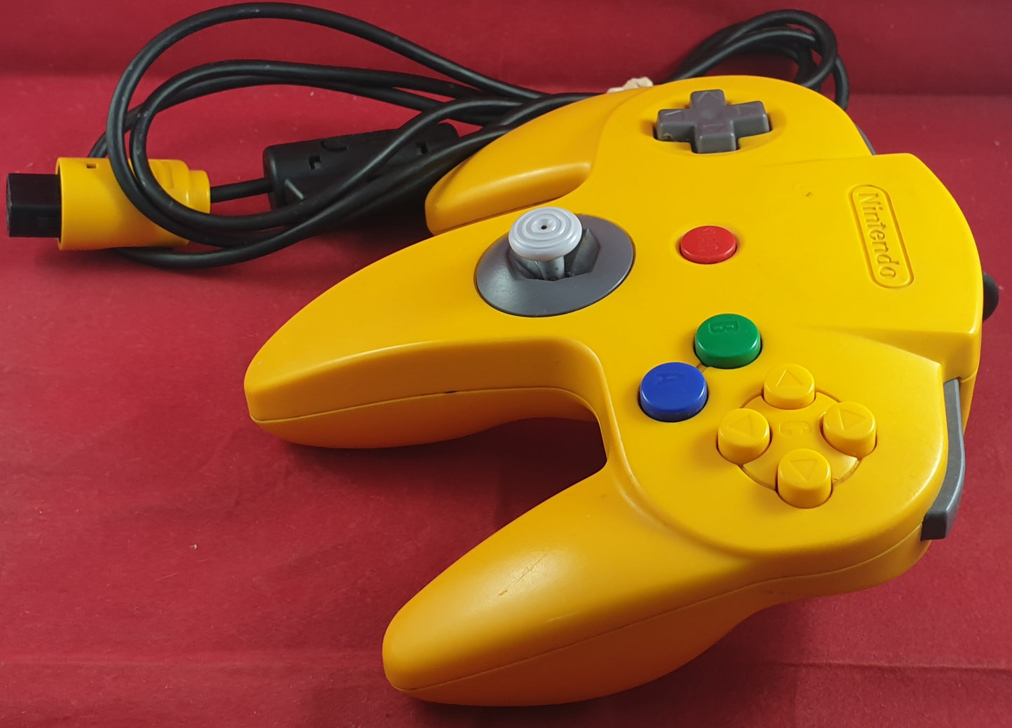 Yellow Official Nintendo 64 (N64) Controller Accessory