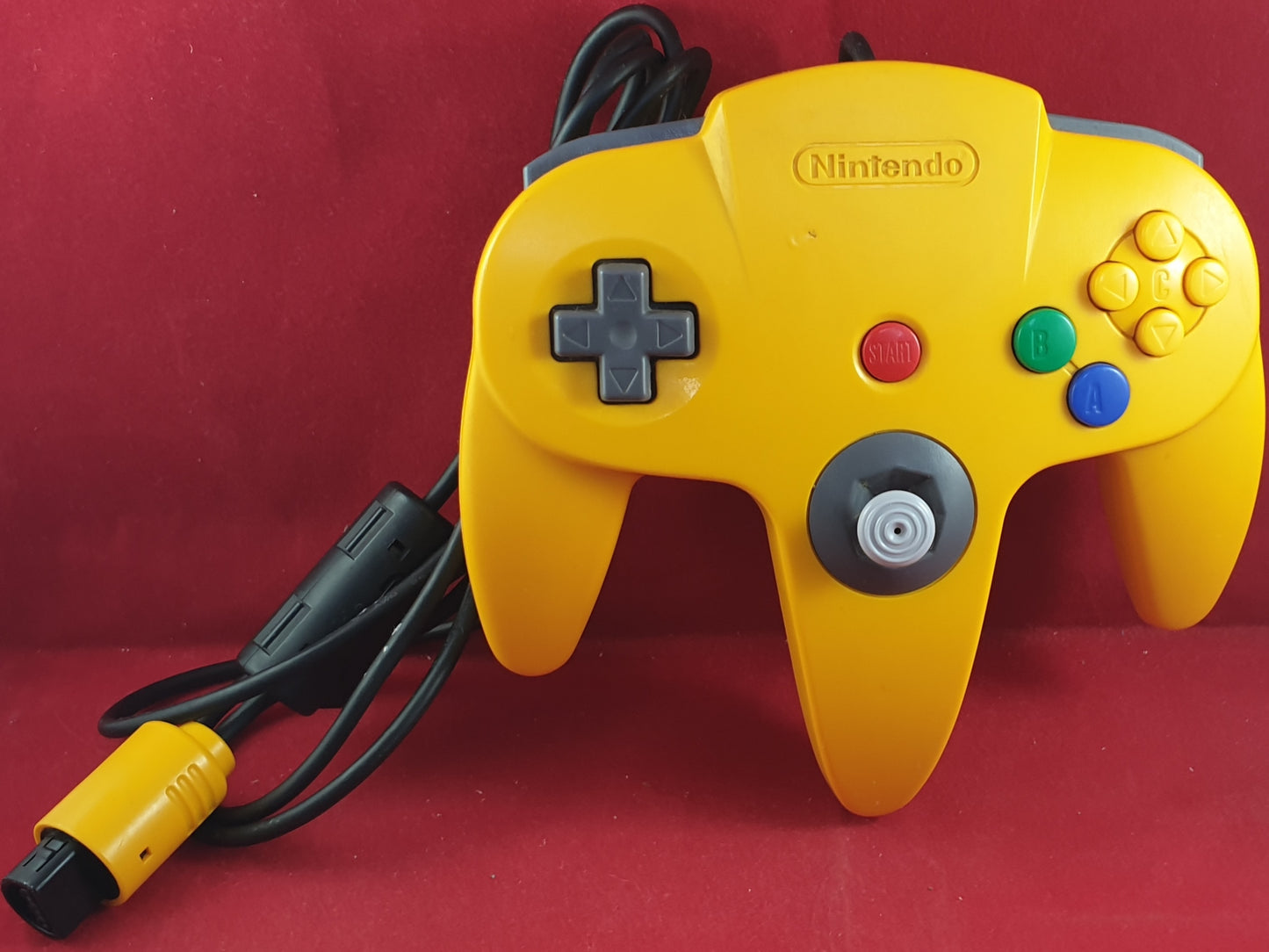 Yellow Official Nintendo 64 (N64) Controller Accessory