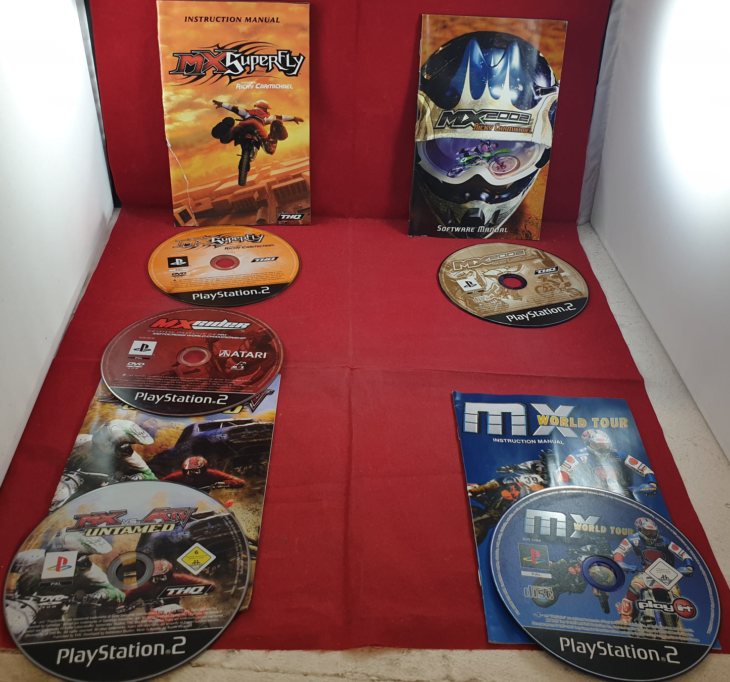 MX X5 Sony Playstation 2 (PS2) Game Bundle