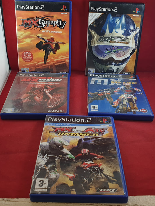 MX X5 Sony Playstation 2 (PS2) Game Bundle