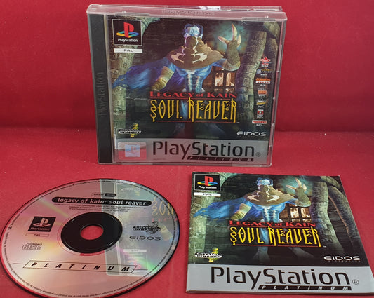 Legacy of Kain Soul Reaver Platinum Sony Playstation 1 (PS1) Game