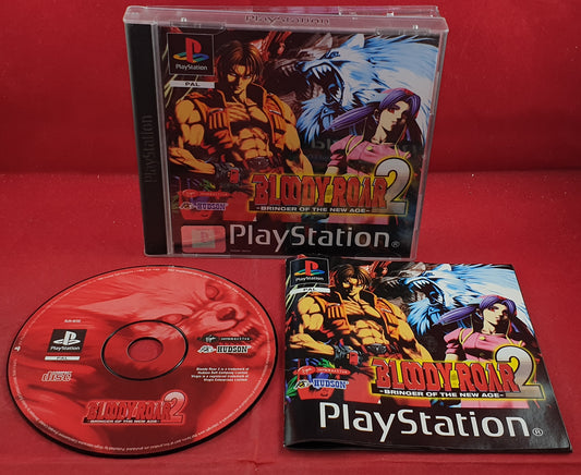 Bloody Roar 2 Bringer of The New Age Sony Playstation 1 (PS1) Game