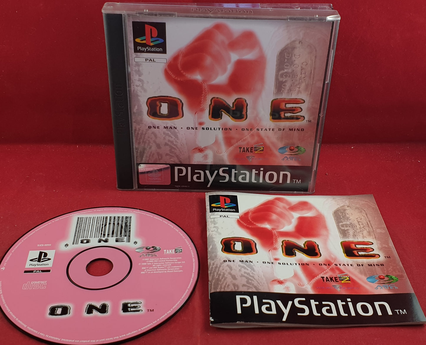 One Playstation 1 (PS1) RARE Game