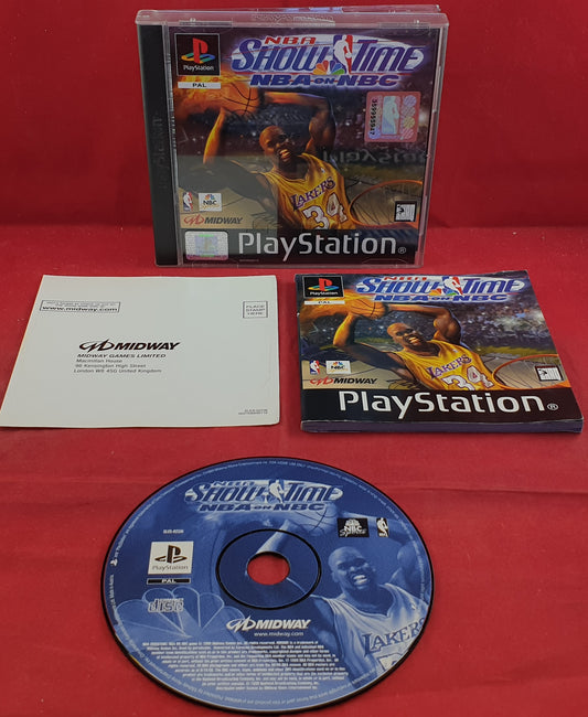 NBA Showtime NBA on NBC Sony Playstation 1 (PS1) Game