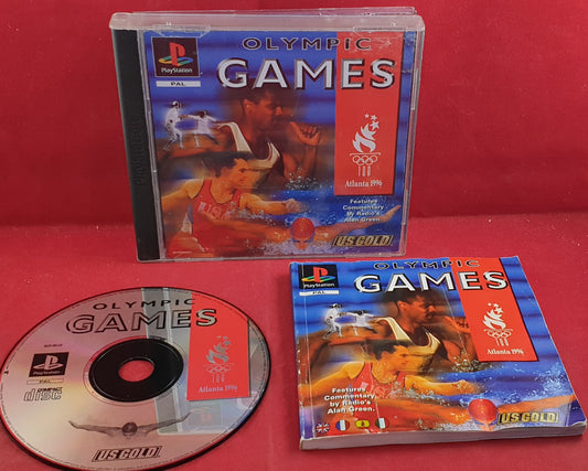 Olympic Games Atlanta 1996 Sony Playstation 1 (PS1) RARE Game