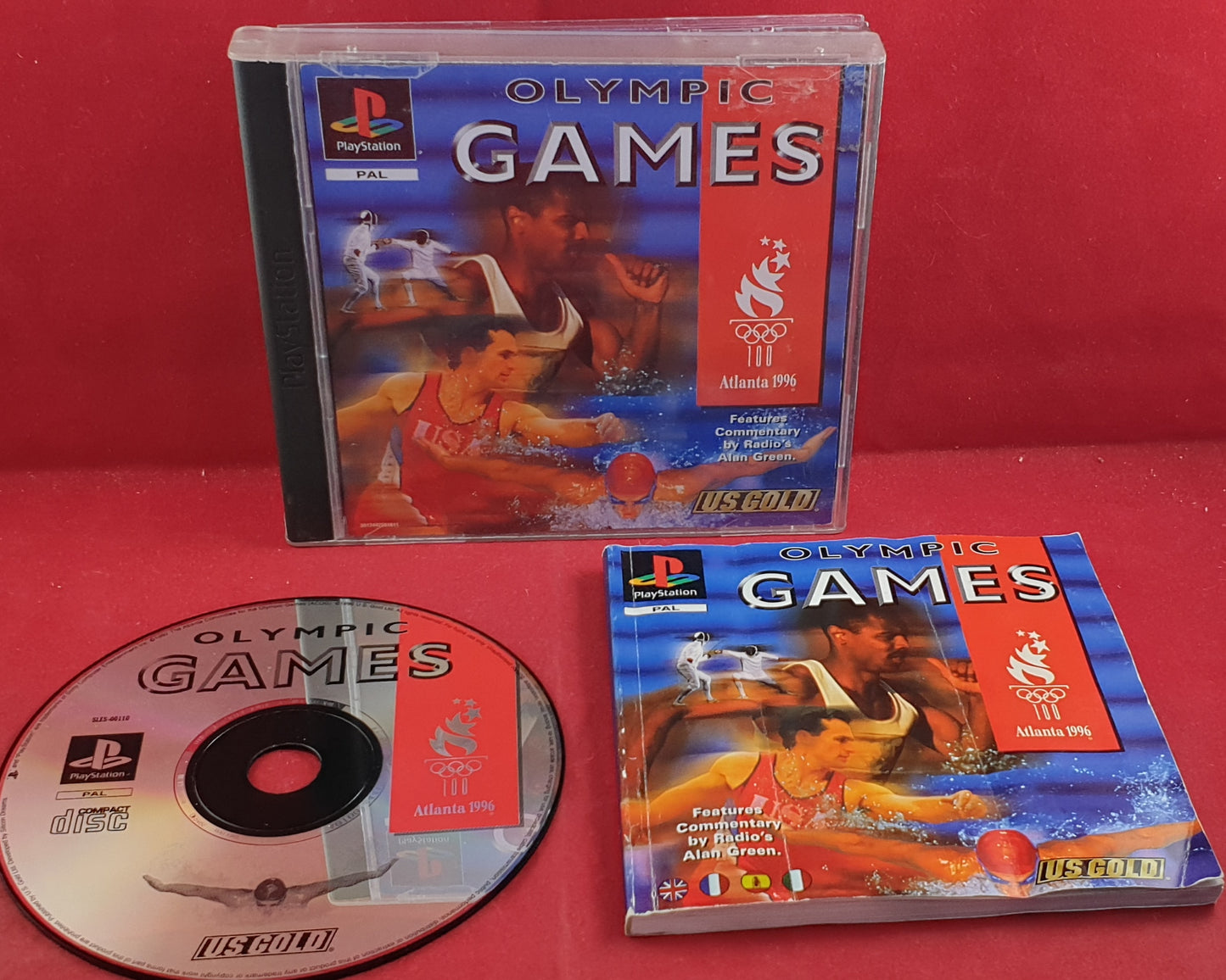 Olympic Games Atlanta 1996 Sony Playstation 1 (PS1) RARE Game – Retro Gamer  Heaven