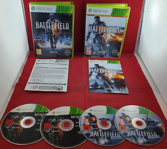 Battlefield 3 & 4 Microsoft Xbox 360 Game Bundle
