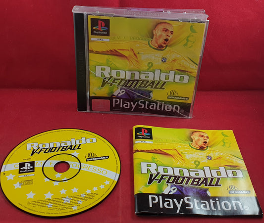 Ronaldo V-Football Sony Playstation 1 (PS1) Game