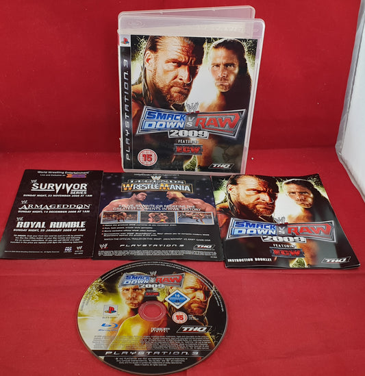 Smackdown Vs Raw 2009 Sony Playstation 3 (PS3) Game