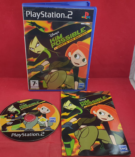 Disney's Kim Possible What's the Switch Sony Playstation 2 (PS2) Game