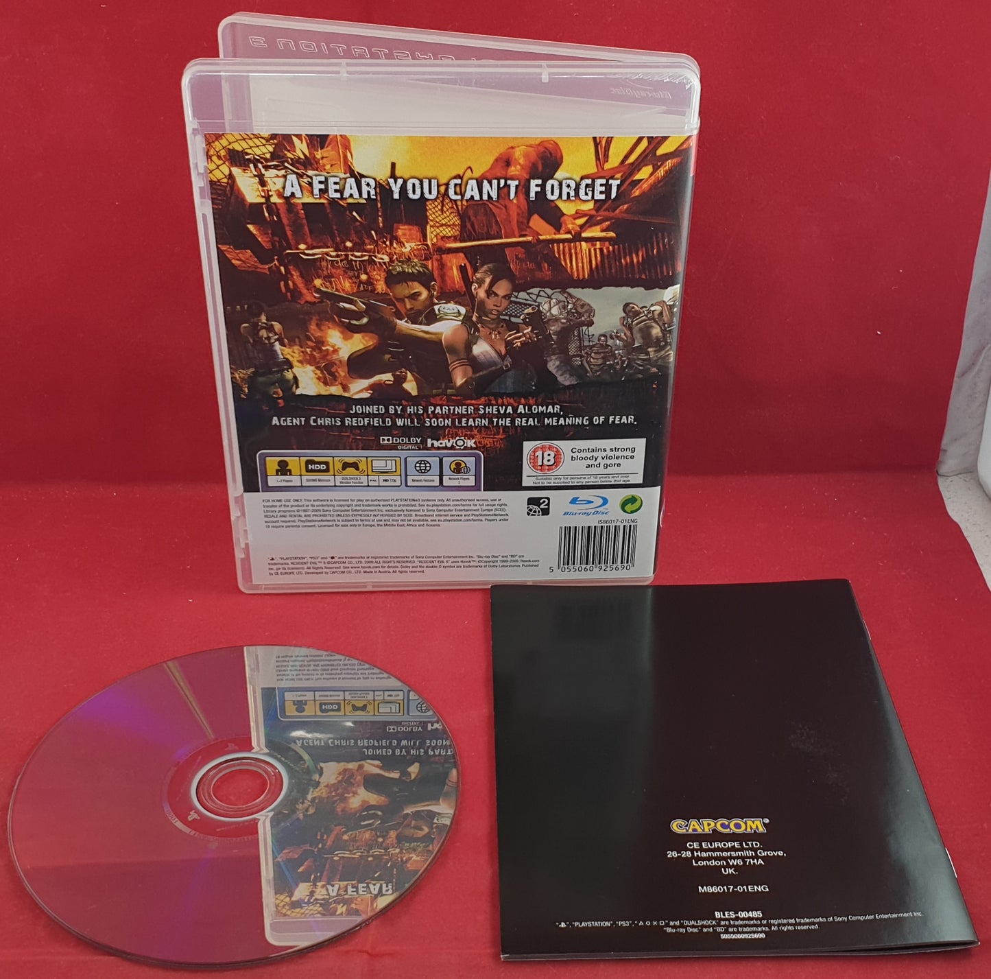 Resident Evil 5 Sony Playstation 3 (PS3) Game