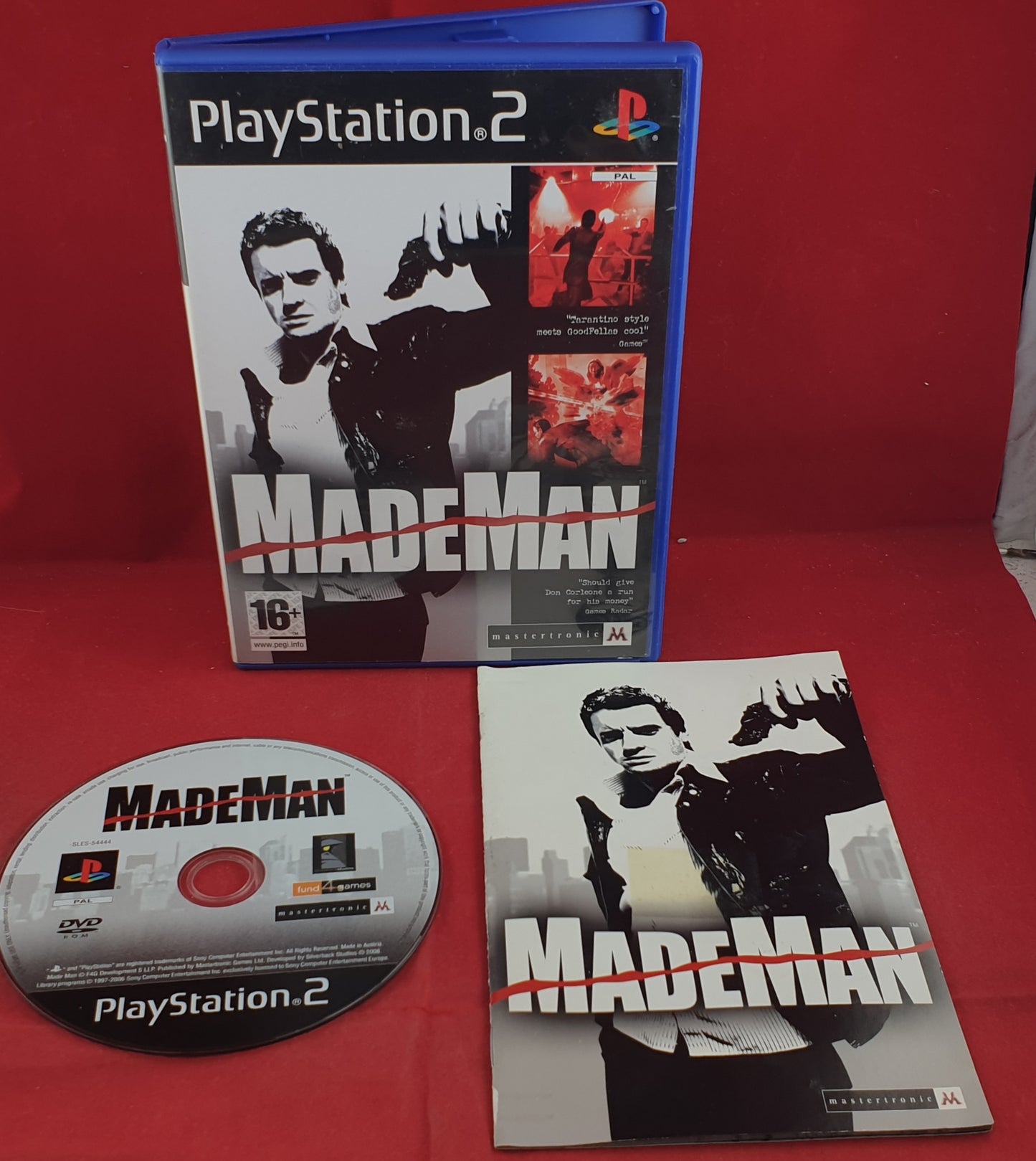 Made Man Sony Playstation 2 (PS2) Game