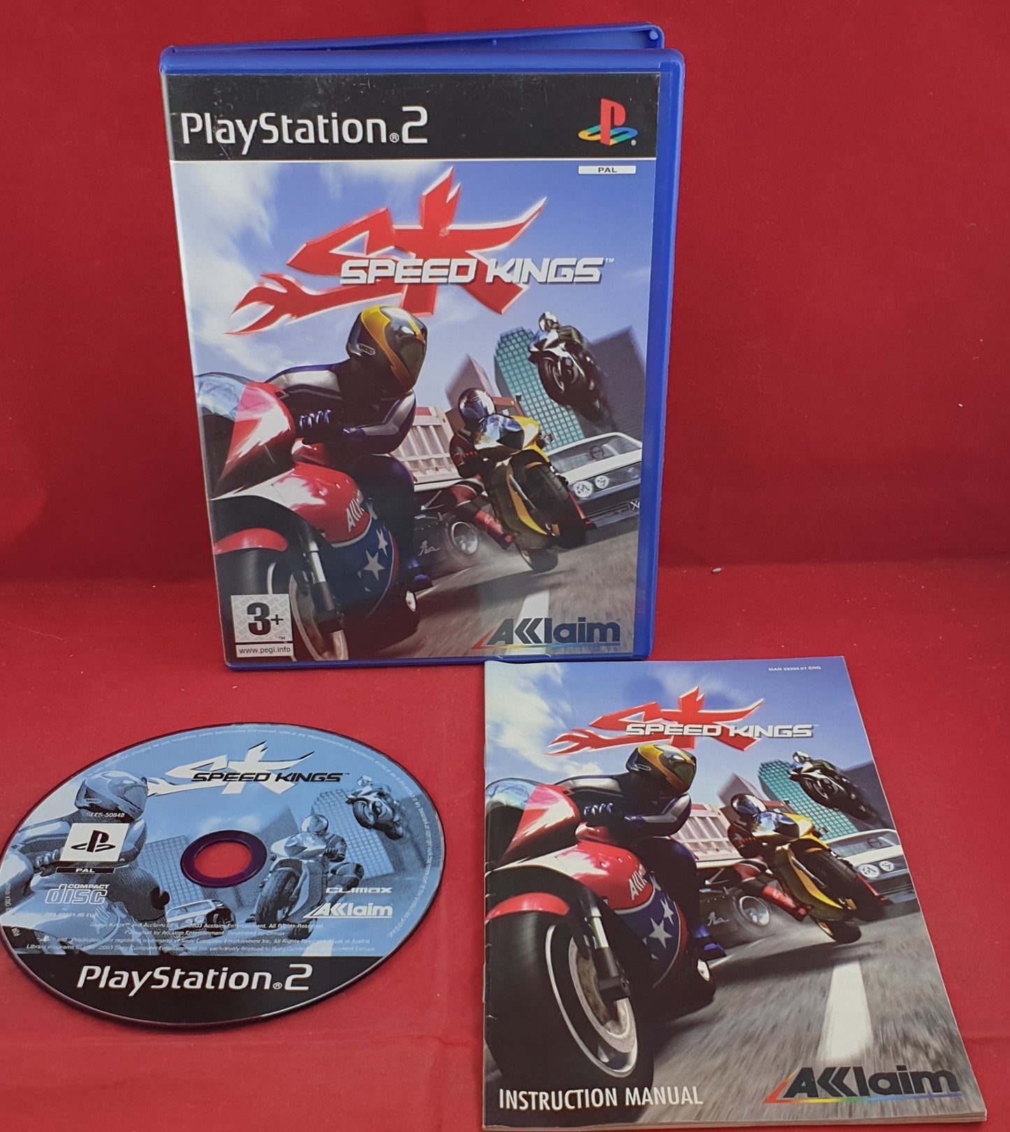Speed Kings Sony Playstation 2 (PS2) RARE Game