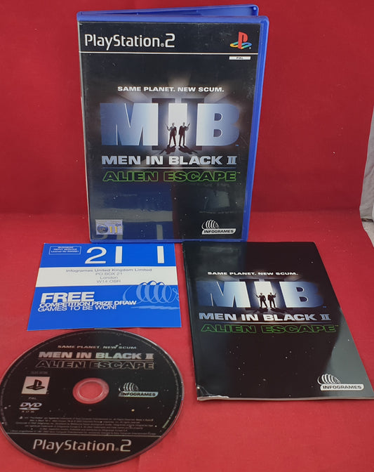 Men in Black II Alien Escape Sony Playstation 2 (PS2) Game